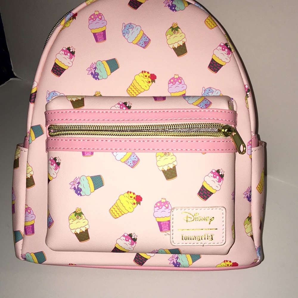 HP🎊🎊Disney Princess Ice Cream Backpack Lanyard card holder crossbody bag - Picture 7 of 11